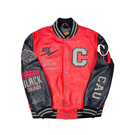 Clark Atlanta Leather Varsity Jacket