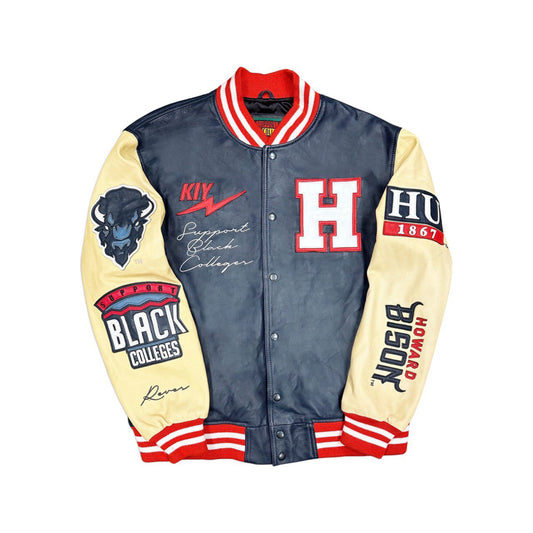 Howard Leather Varsity Jacket