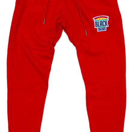 "Support Black Colleges" Sweatpants "Red"